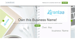 Desktop Screenshot of mantaa.com